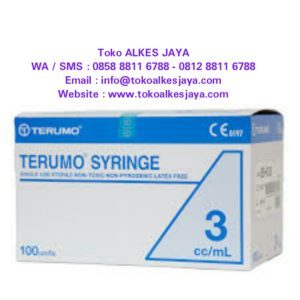 Terumo Syringe 3ml / Tabung Jarum 3ml with Needle