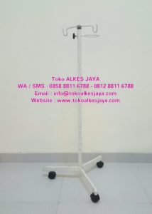 Tiang Infus Besi Kaki3 Roda